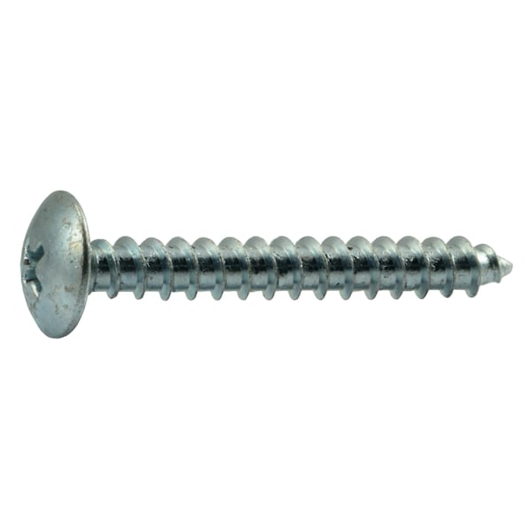 Midwest Fastener Sheet Metal Screw, #10 x 1-1/2 in, Zinc Plated Steel Truss Head Phillips Drive, 20 PK 36966 - main